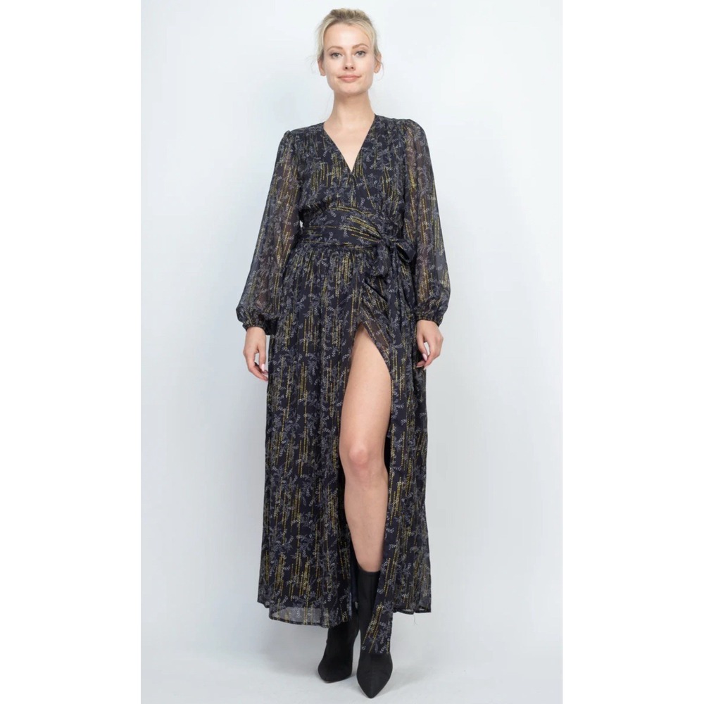 BTFL-‎ Life Maxi Dress Size XS Whimsigoth Witchy Broomstick Halloween Datenight